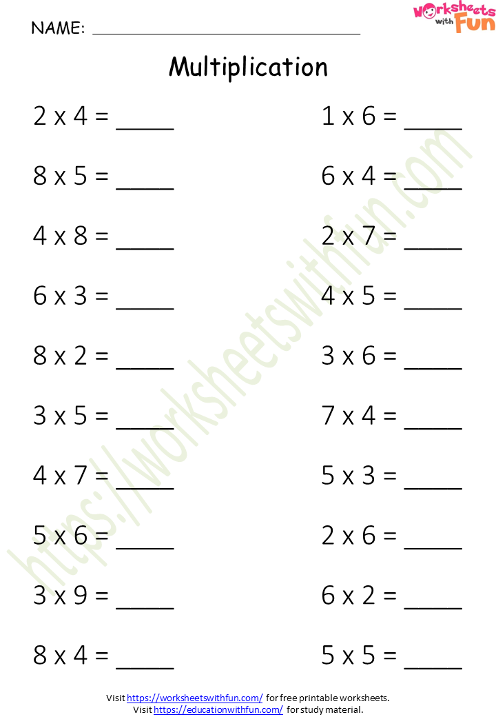 course maths class 1